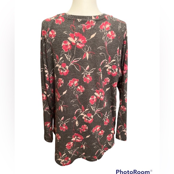 PEACE & PEARLS brand waffle knit tunic. NWT. Size XL. - Picture 2 of 4